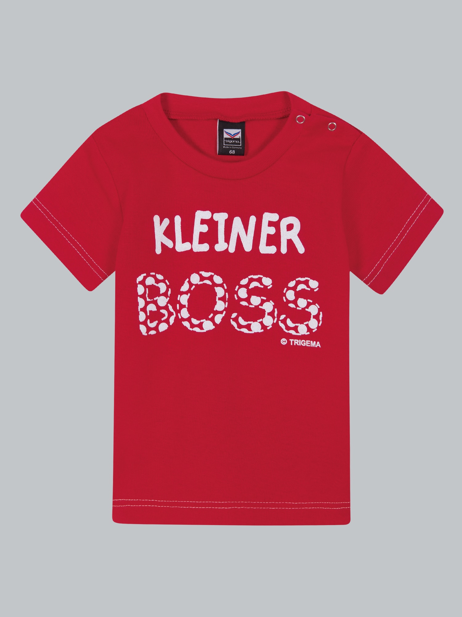 T-Shirt Kleiner Boss Kirsch