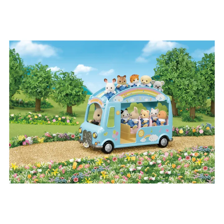 Sylvanian Families Bus arc-en-ciel