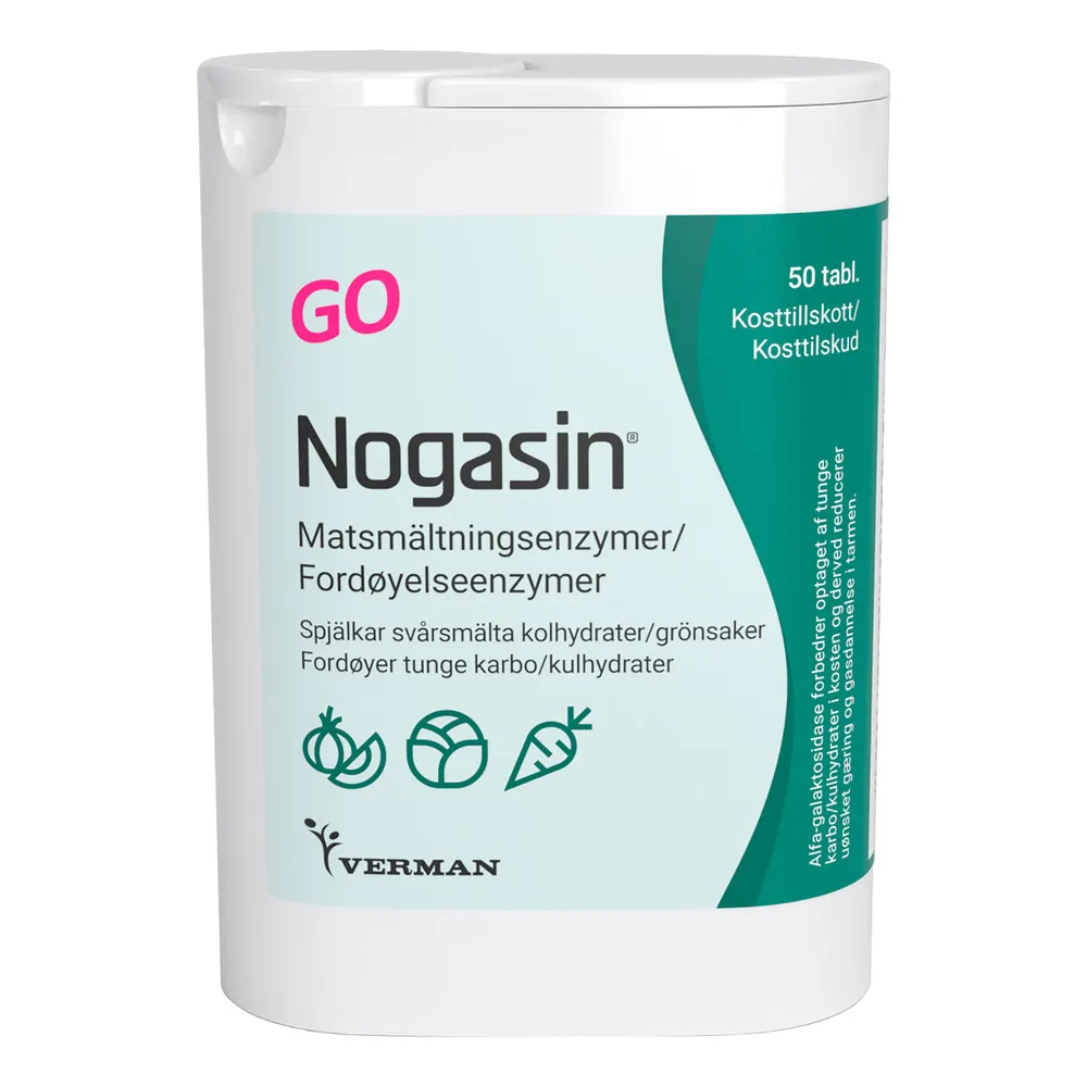 Nogasin GO - 50 tyggetabl.