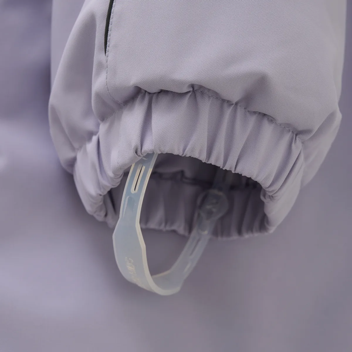 Color Kids Coverall W. Fake Fur Languid Lavender
