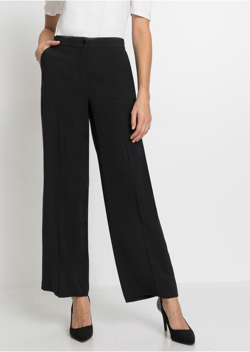 Pantalon à jambes larges