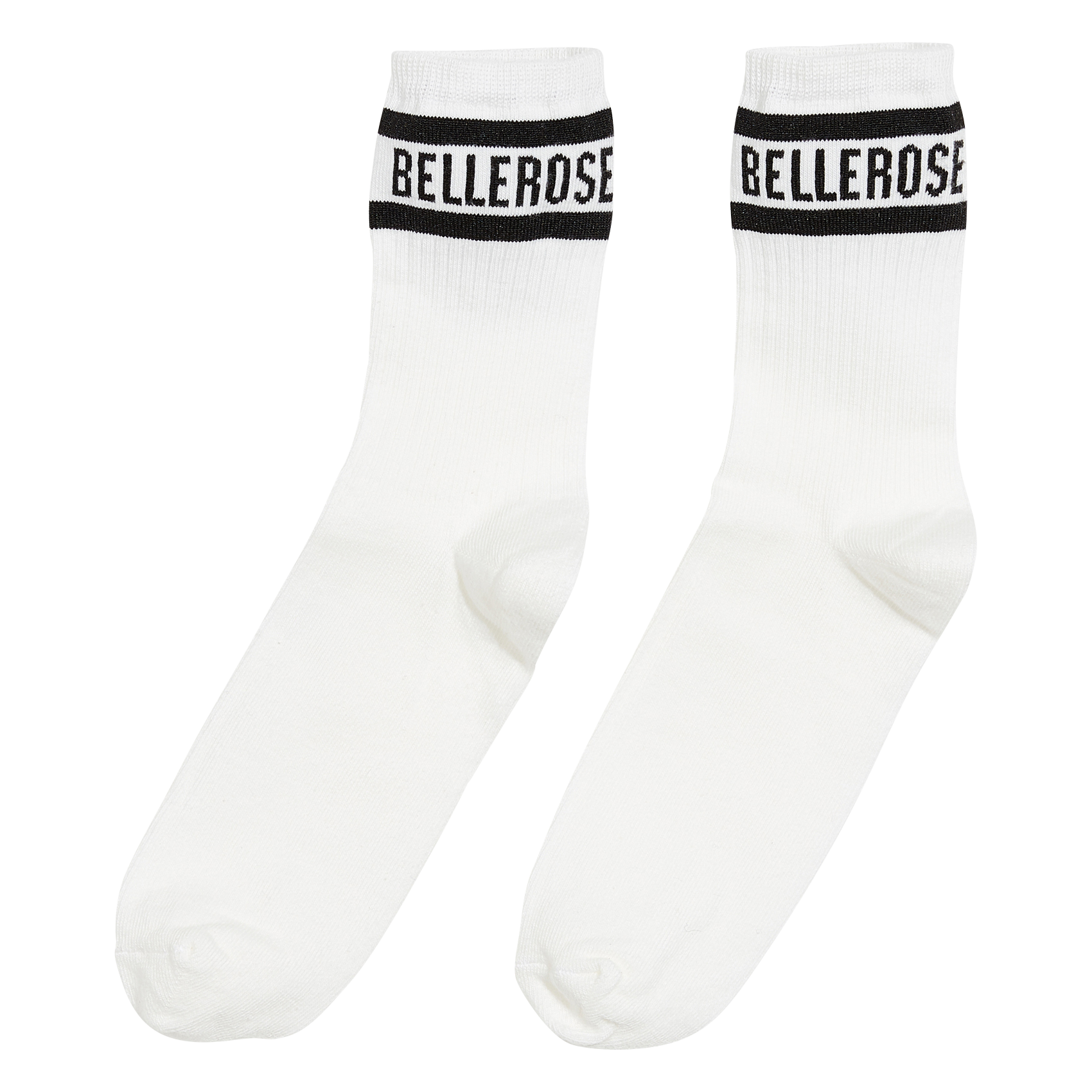 VIGE - Chaussettes imprimées en coton mélangé | Blanc