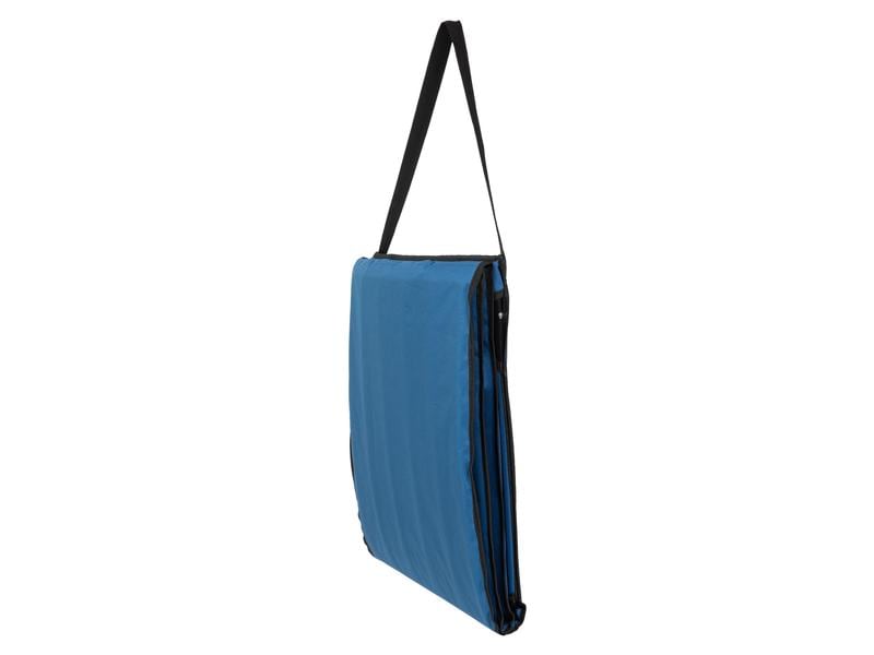 KOOR Strandmatte Calma Blu mit verstellbarer Kopfstütze, 22 Extra lange Strandliege bzw. Strandmatte