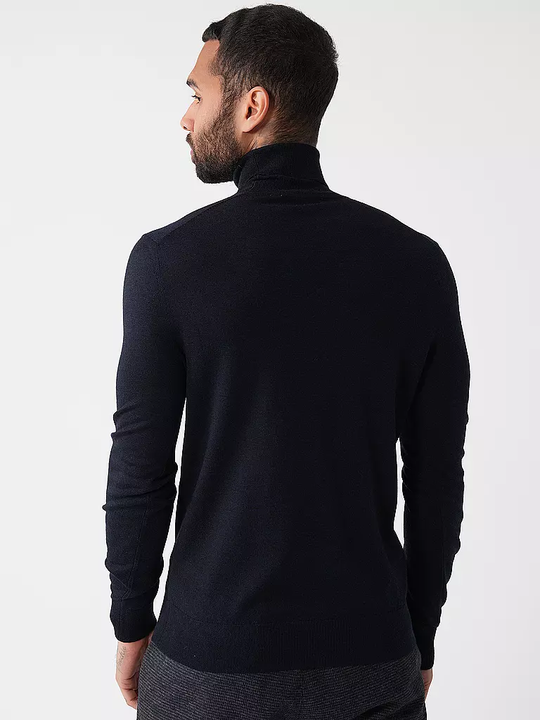 TIGER OF SWEDEN Rollkragenpullover NEVILE dunkelblau