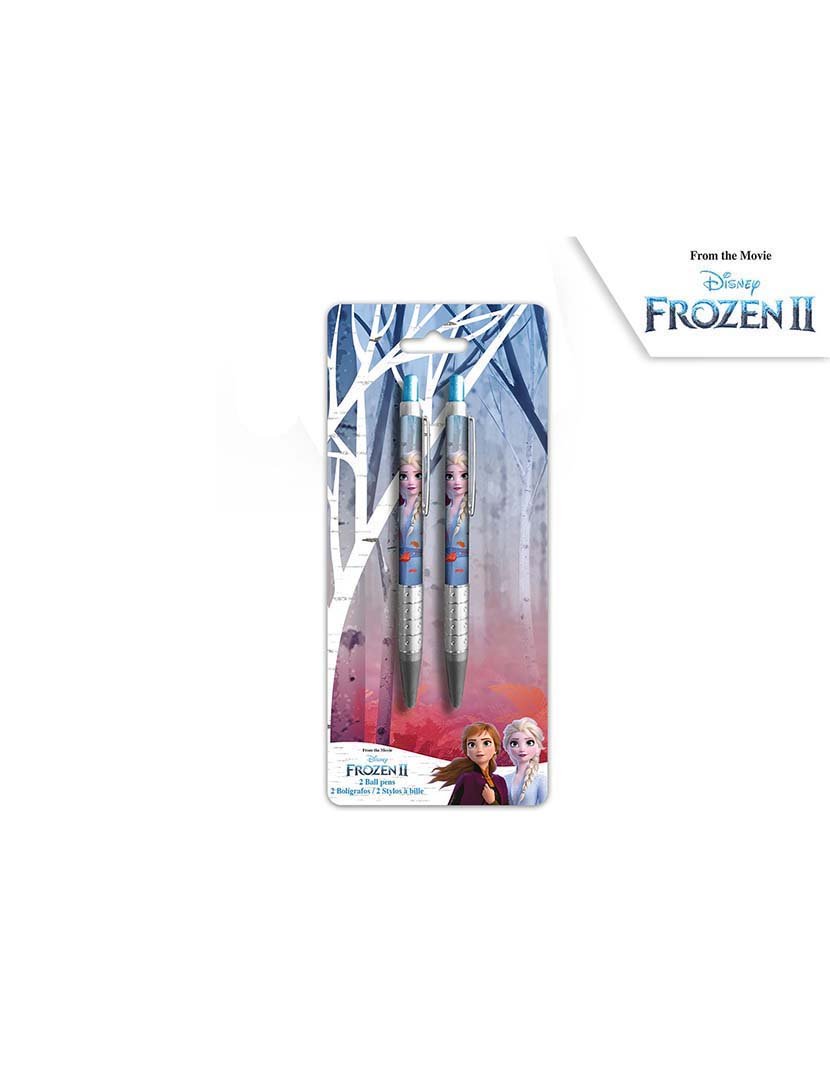 Retractable Pens 2Pc Frozen 2