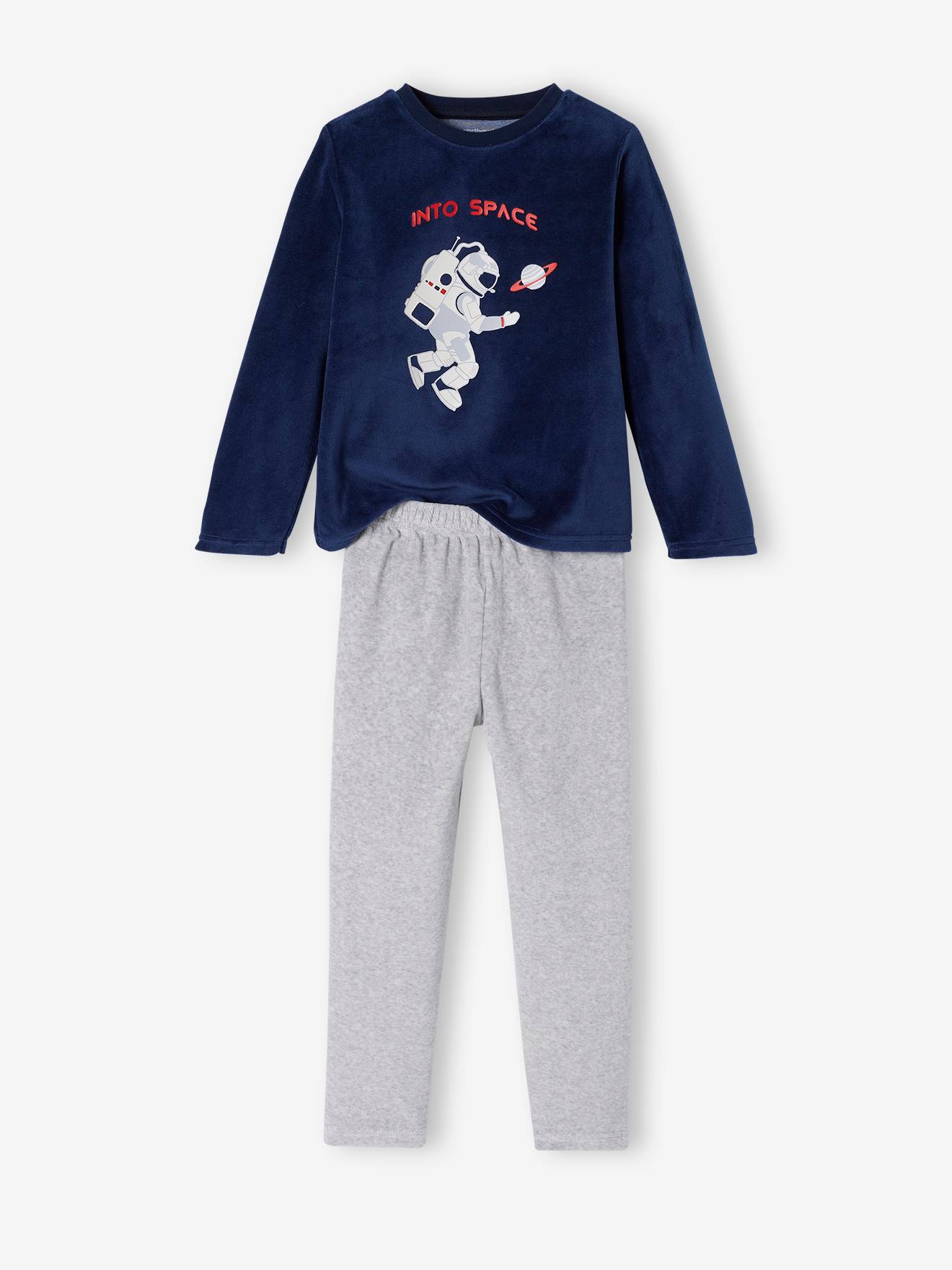 Lote com 2 pijamas de veludo 