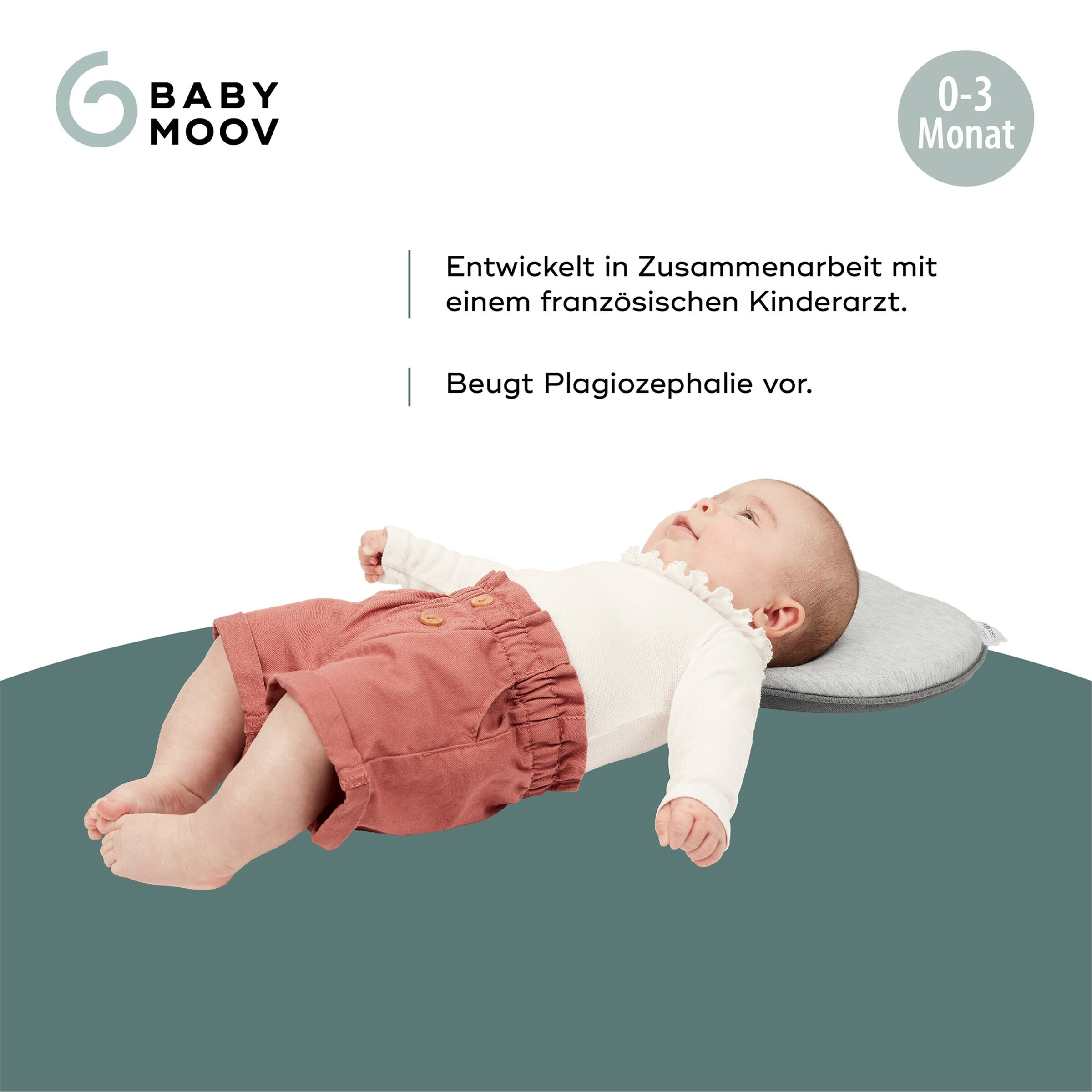 Babymoov Kopfkissen Lovenest Original Smokey