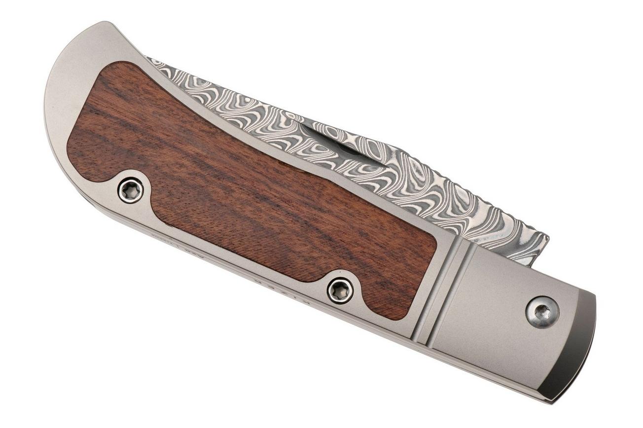 Kizer Vanguard Trestle V3761A2 Acid Washed Damascus, Titanium Mkuruti Inlay, zakmes, Azo design