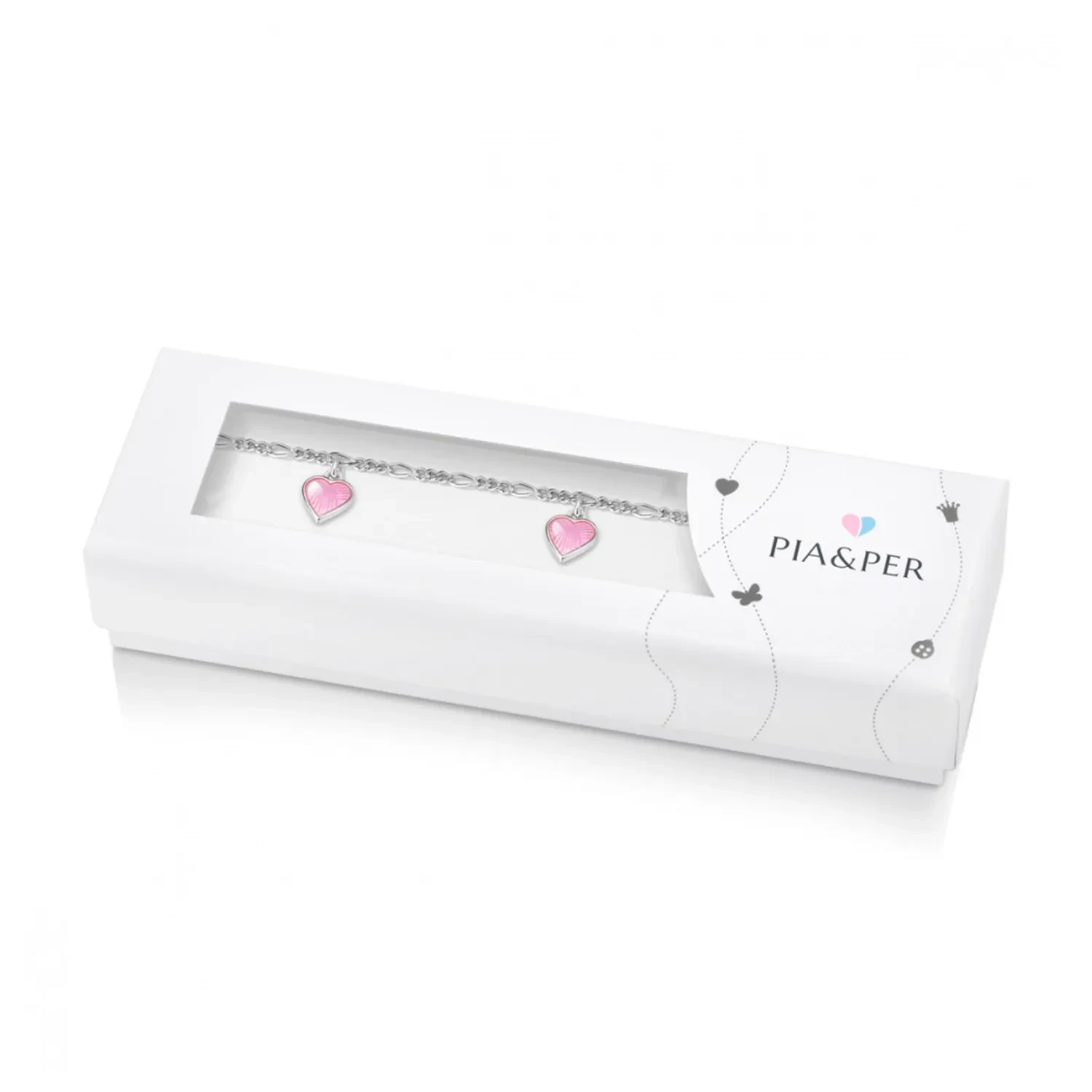 Pia&Per Armbånd Sølv 22501