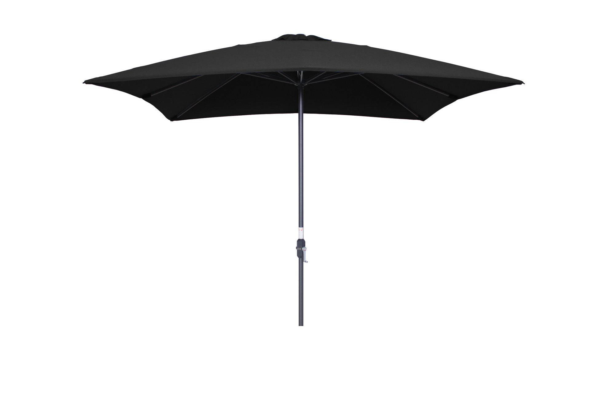 Garden Impressions Garden Impressions Lotus parasol 250x250 - carbon black/ zwart
