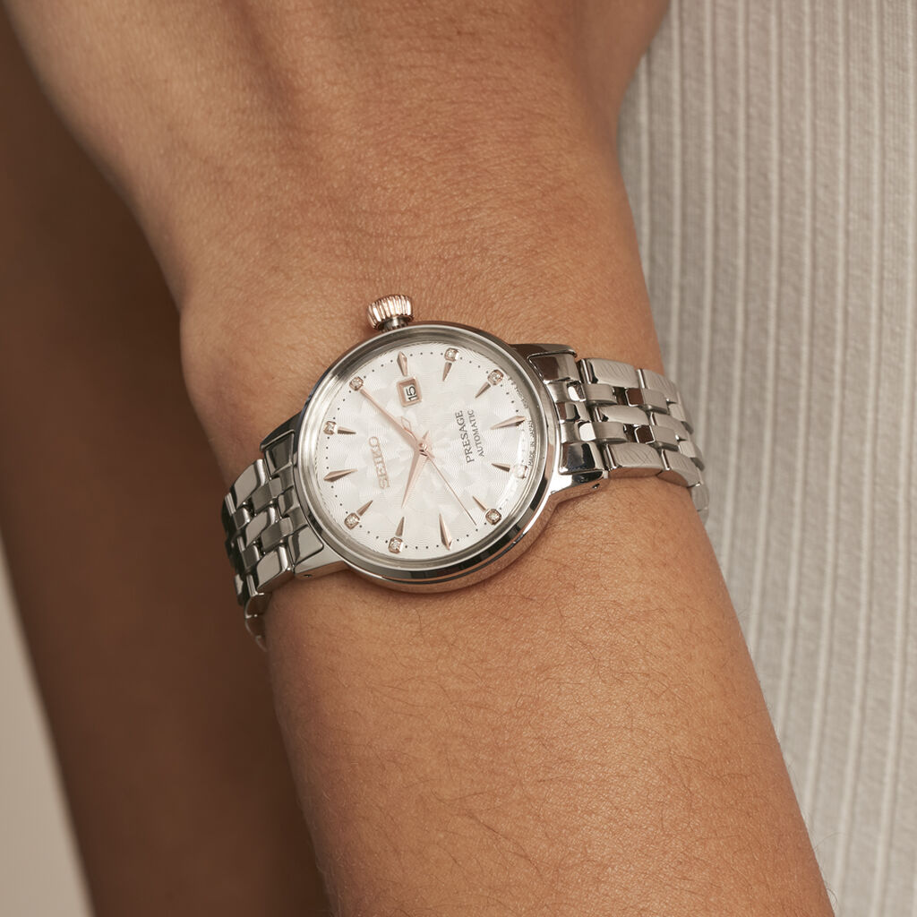 Montre Seiko Presage Rose