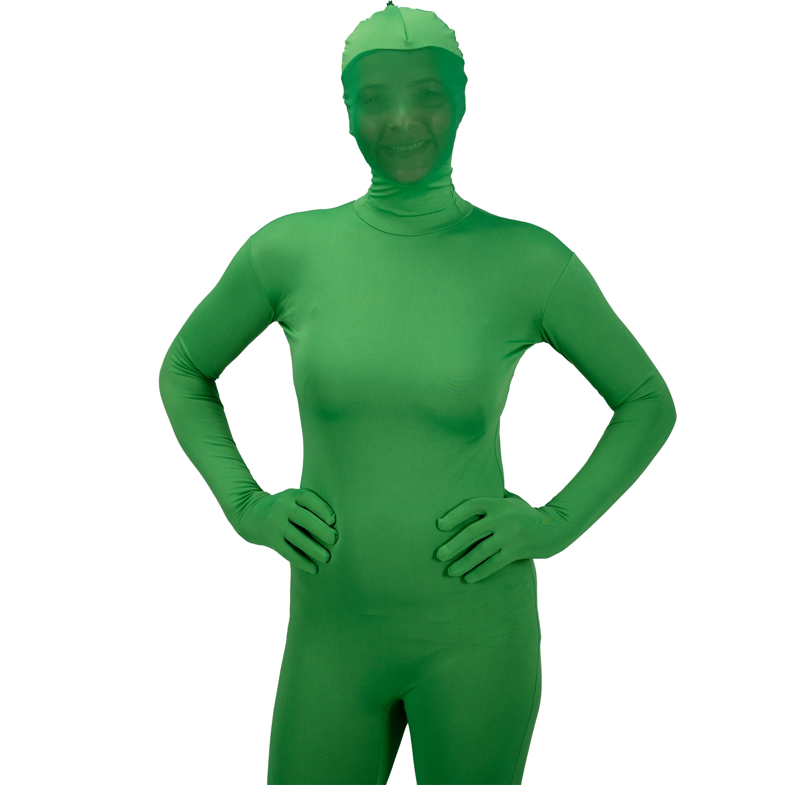 BRESSER Greenscreen/ Chromakey Ganzkörperanzug M