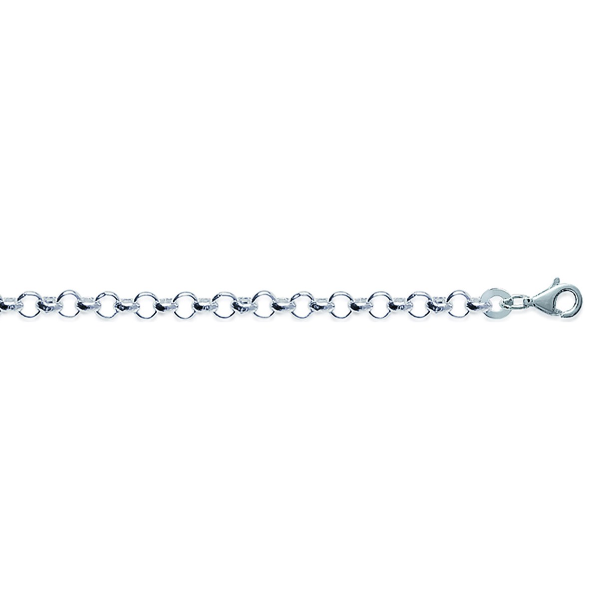 Bracelet Brillaxis maille forçat 18cm