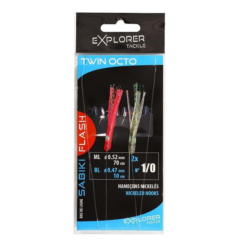 Bas De Ligne Flashmer Twin Octo