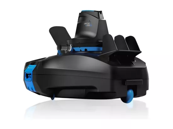 Robot Nettoyeur pour Piscines Hors-Sol 45 m² Batterie 90 min Kokido Delta 200 Réservoir 4 Litres Sans Fils