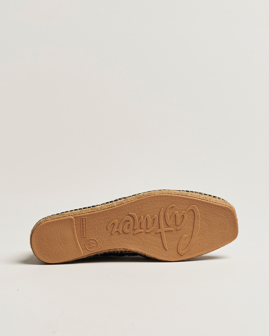 Castañer Pablo Casual Suede Espadrilles Azul Oscuro