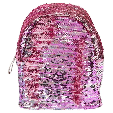 Depesche TOPModel kleiner Rucksack Streichpailletten rose multicolor