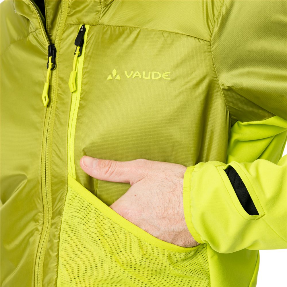 VAUDE Larice Halfzip Jacke Herren wild lime