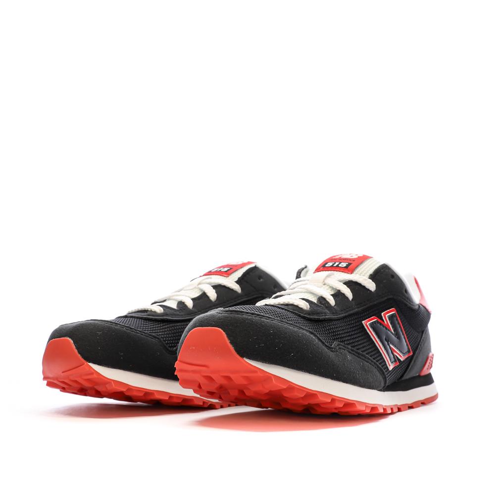 New Balance Baskets Noires/Rouges Garçon New Balance Gc515