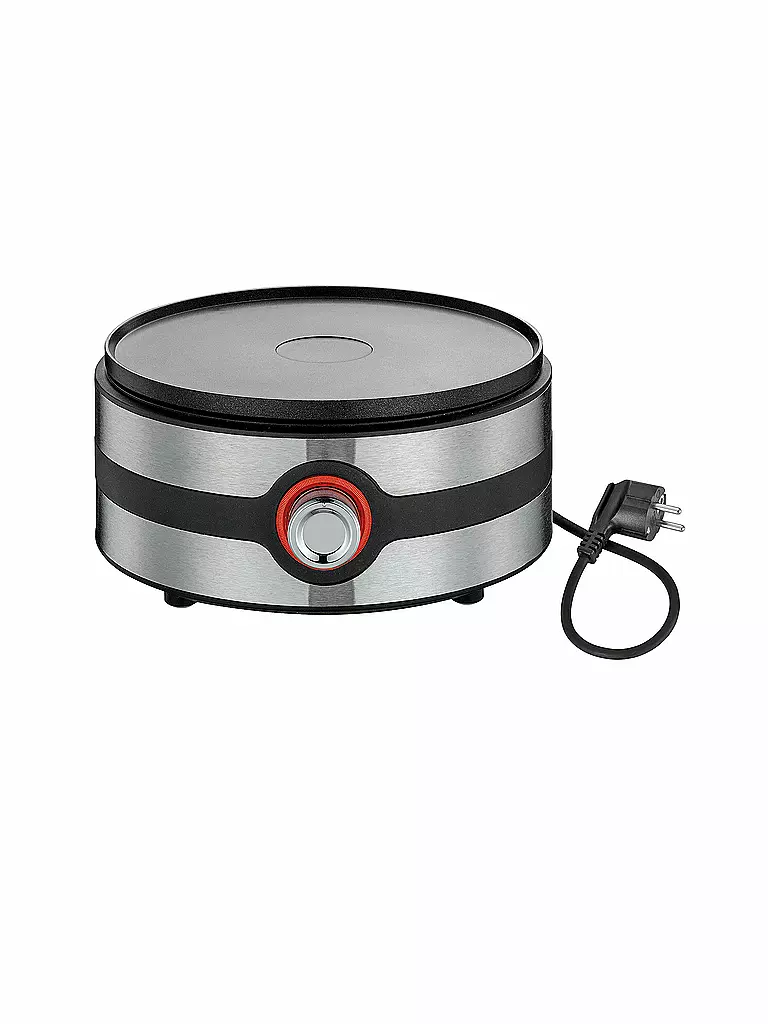 KÜCHENPROFI Fondue-Set BASEL elektrisch Edelstahl silber