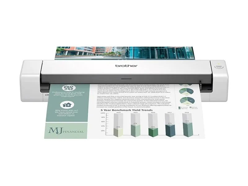 Brother DSmobile DS-740D - Scanner med papirfødning - Duplex - 215.9 x 1828.8 mm - 600 dpi x 600 dpi - USB 3.0