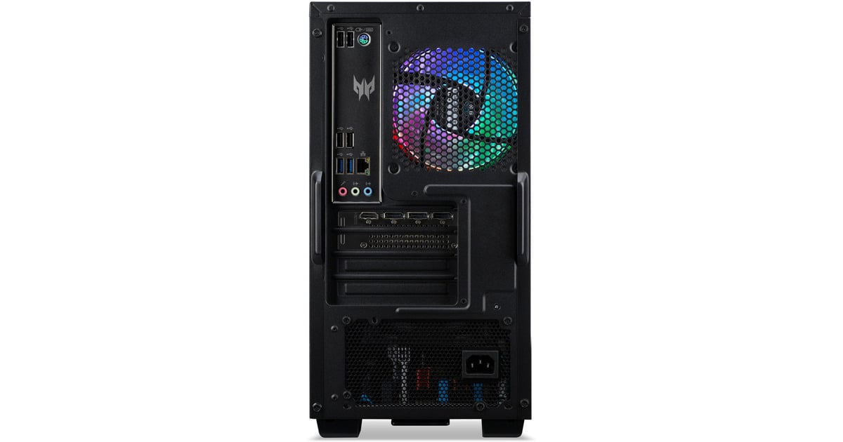 AcerPredator Orion 3000 665 I75061Gi gaming pc  (Zwart | i7-14700F | RTX 5060 Ti | 16 GB | 1 TB SSD)