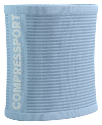 Bandeaux poignet Compressport Sweatbands 3D.Dots (Paire) Bleu/Blanc
