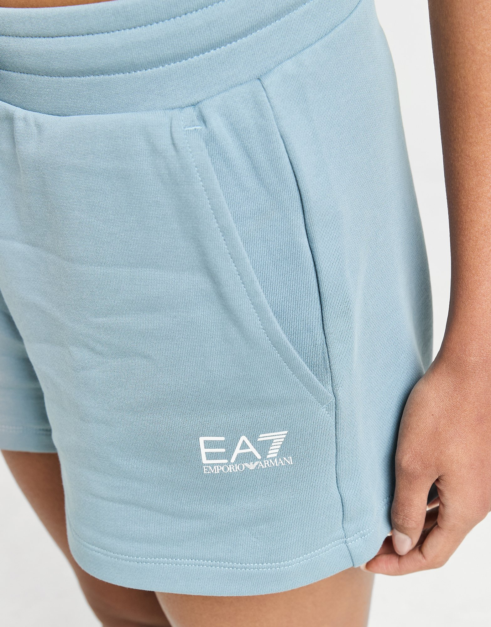 Emporio Armani EA7 Short Logo Fleece Femme