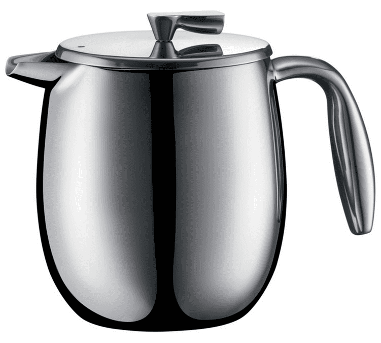 Cafetière à piston Columbia inox double paroi - 4 tasses / 50 cl - BODUM
