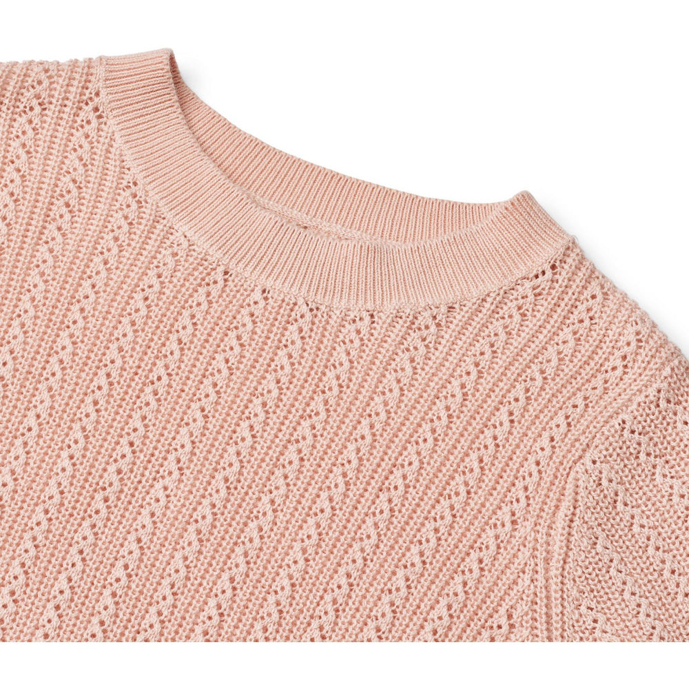 Køb Wheat Powder Strik T-shirt S/S Alva