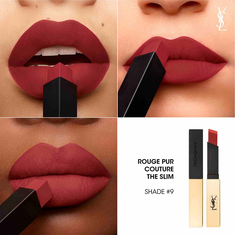 Rouge Pur Couture The Slim  Rouge à Lèvres Ultra-Mat - 9_Red_Enigma