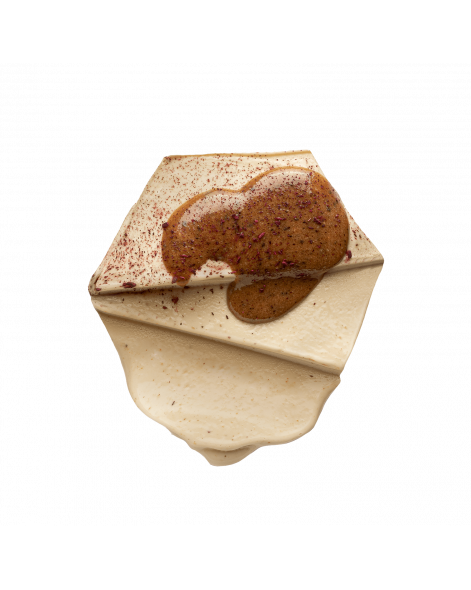 Glace Praliné Noisette & Hibiscus - Le Chocolat Alain Ducasse 90 ml