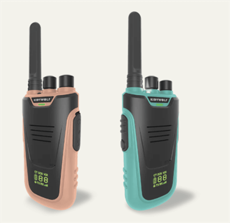 Kidywolf Walkie Talkie, Lyseblå og Rosa