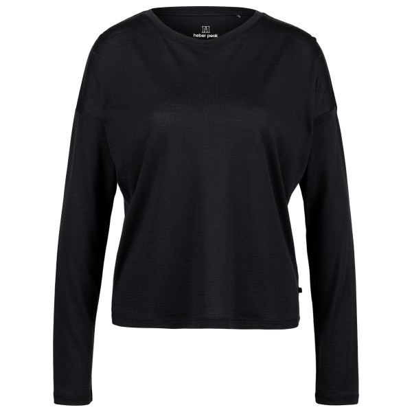 Heber Peak - Women's MerinoCool165 EvergreenHe. L/S - Haut en mérinos