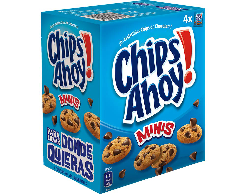 BOLACHA MINI CHIPS AHOY PEDAÇOS CHOCOLATE 160G