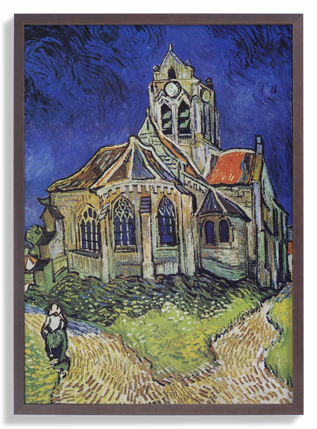 Die Kirche in Auvers von Van Gogh