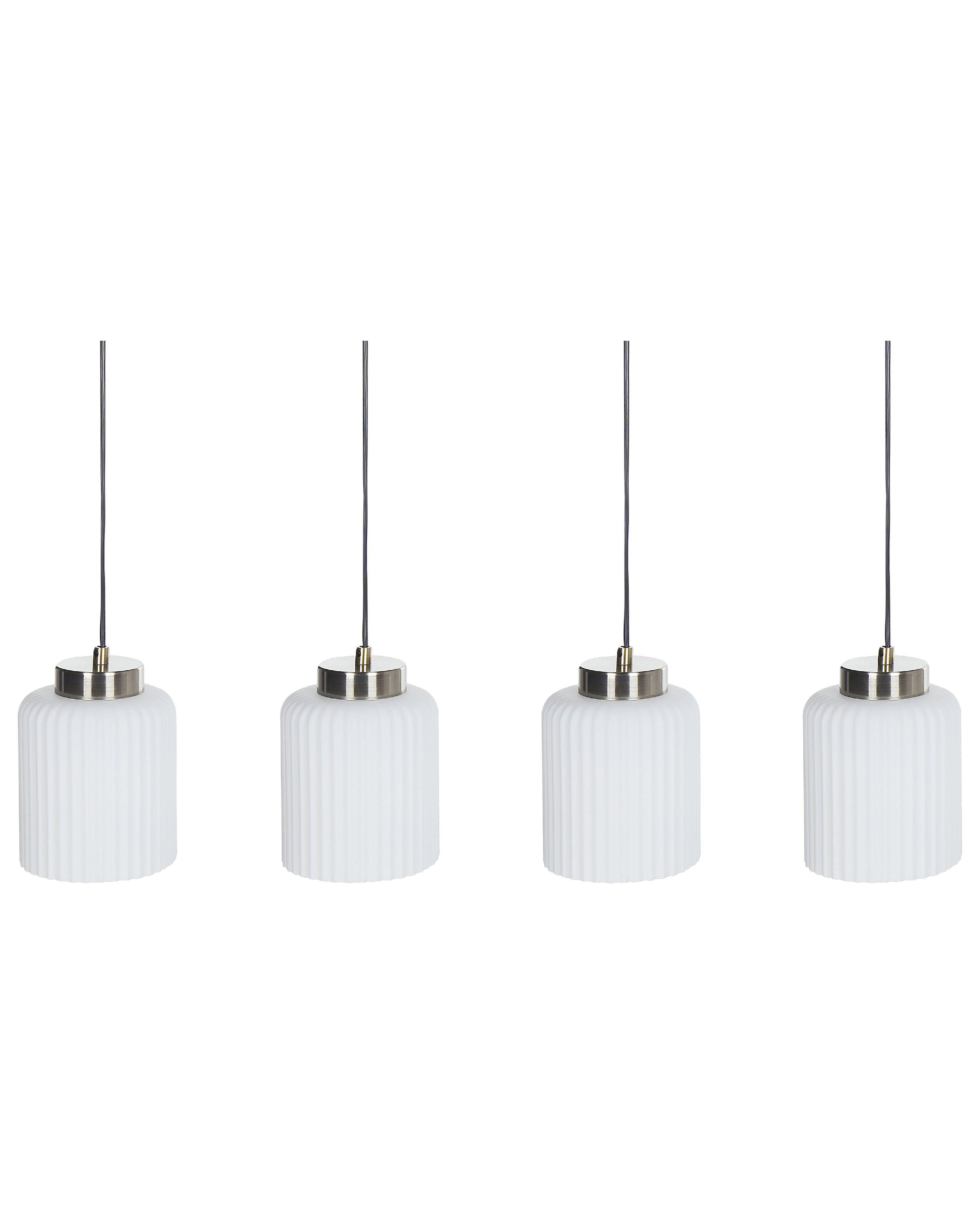 Hanglamp CAUDELO Metaal Zwart/wit