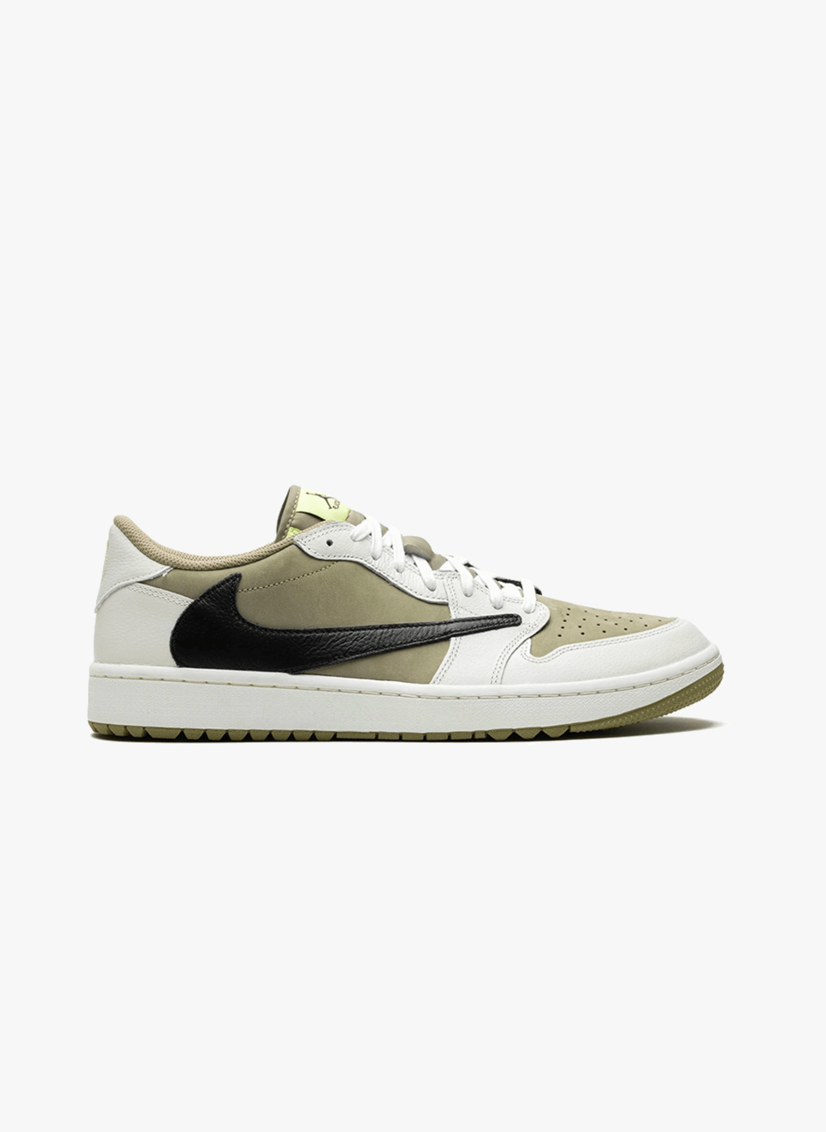 Air jordan 1 retro low golf travis scott neutral olive | Blanc