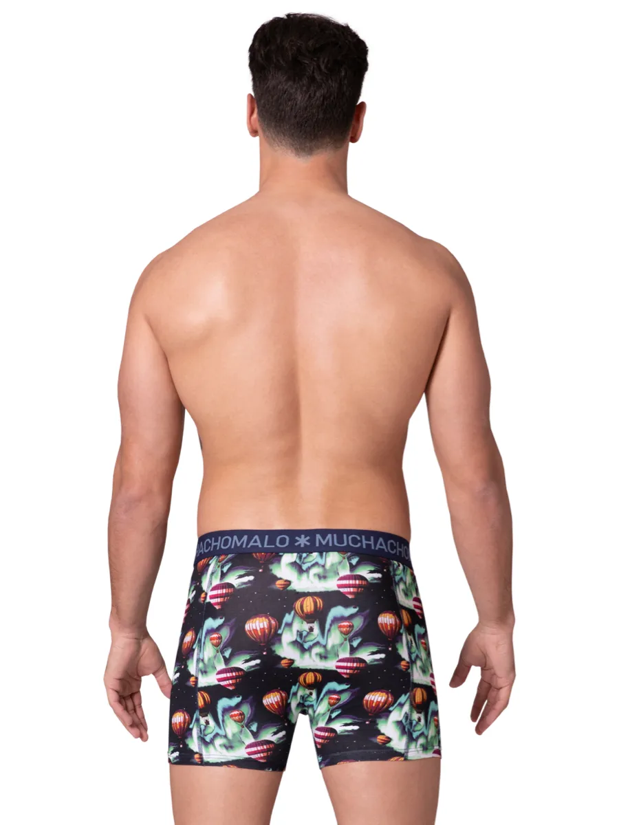 Muchachomalo 1010 Airelement 2pk Boxer Print/print
