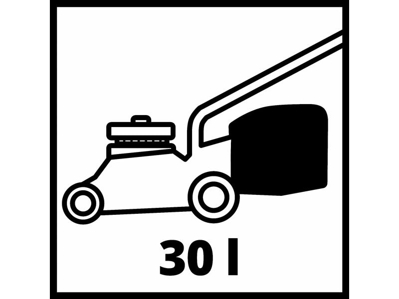 Einhell Akku-Rasenmäher GE-CM 18/33 Li-Solo Akkubetriebene Rasenmäher