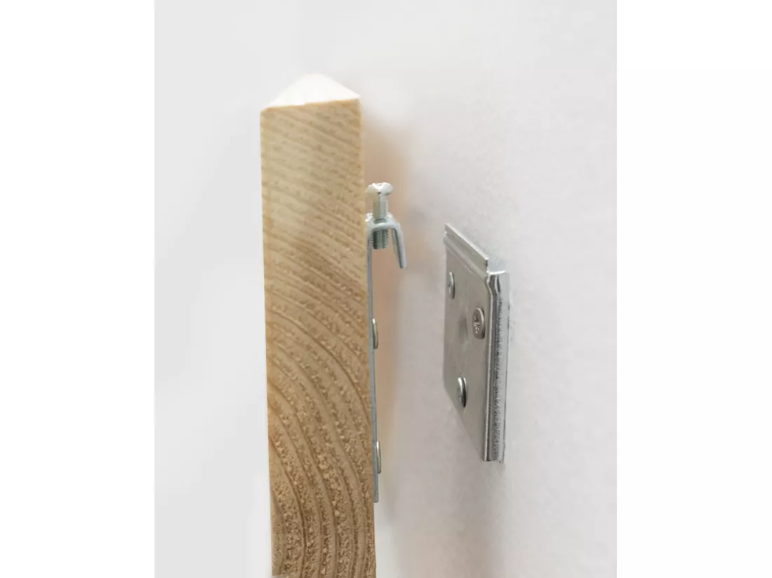Tête de lit en bois de pin décapée Rose 160x80cm - PRINT - DECOWOOD