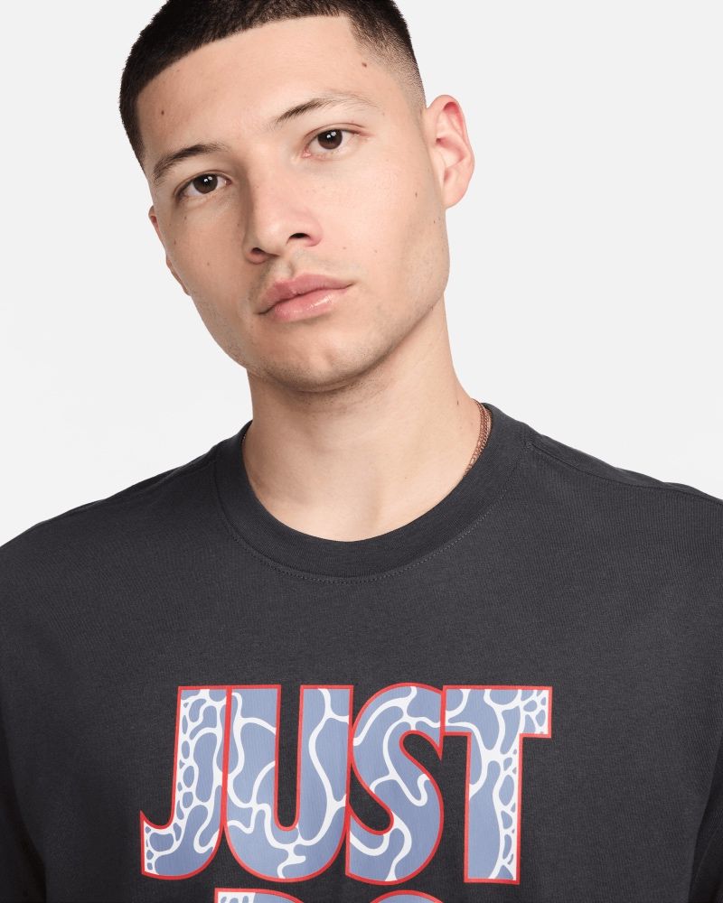 T-shirt Nike Sportswear Noir & Gris pour homme