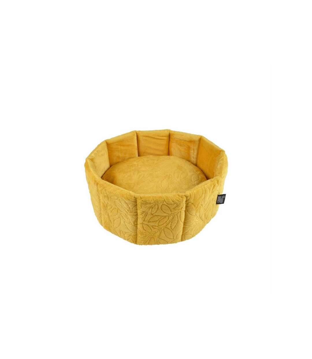 Paris Prix - Panier Pour Chien & Chat boho 38cm Moutarde