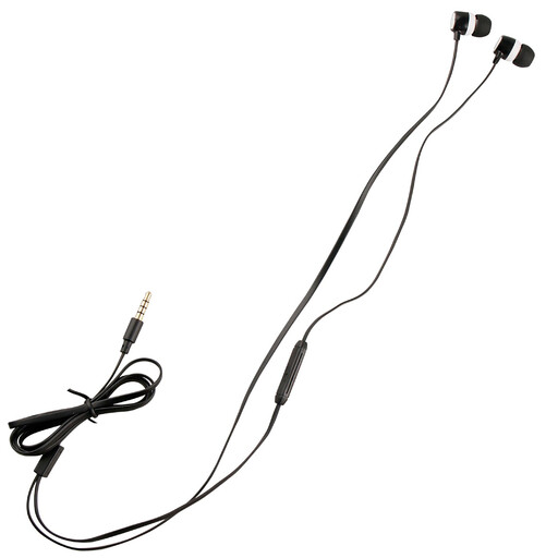 Fones de ouvido estéreo Myway de 3,5 mm com microfone.