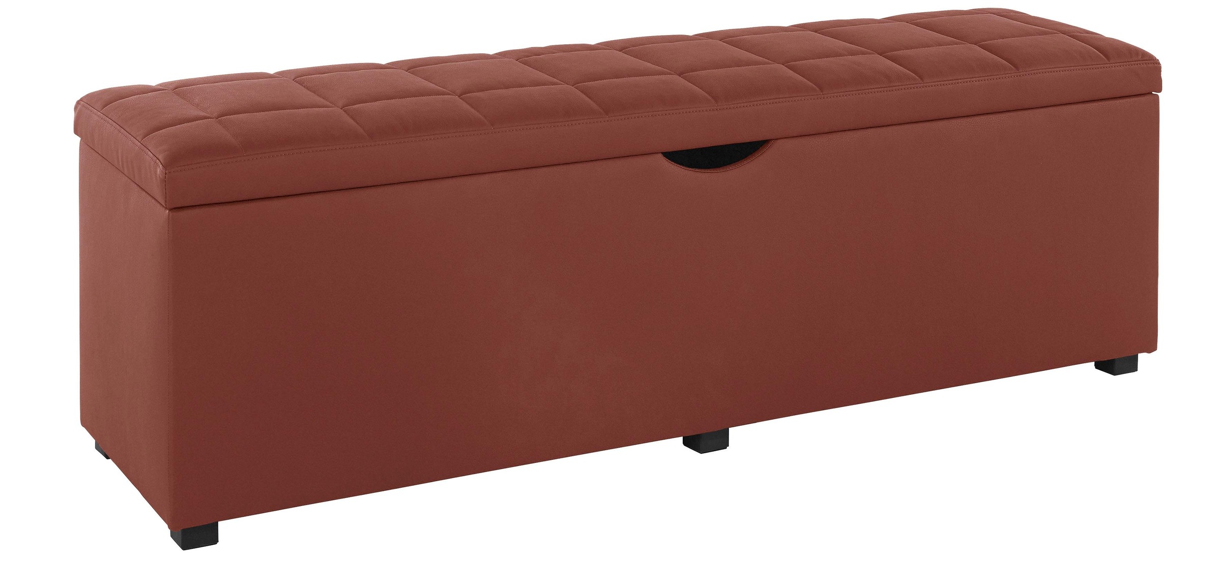 PLACES OF STYLE Hockerbank »Checked« mit Stauraum, Breite 120 cm und 160 cm, als Bettbank geeignet