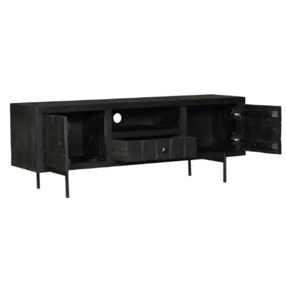 StarFurn - Tv meubel Brandy - 150 cm - zwart