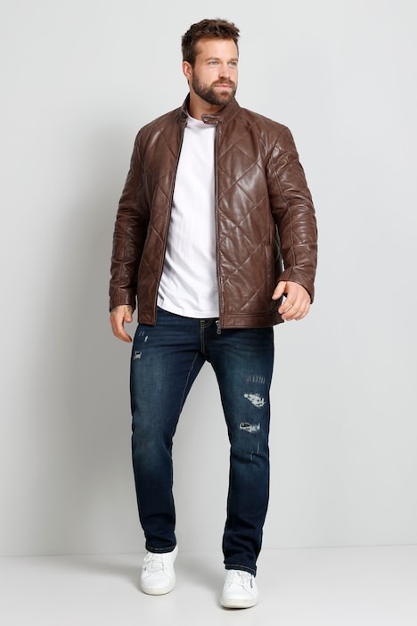 Boston Park Lederjacke, Stepp, bis 74