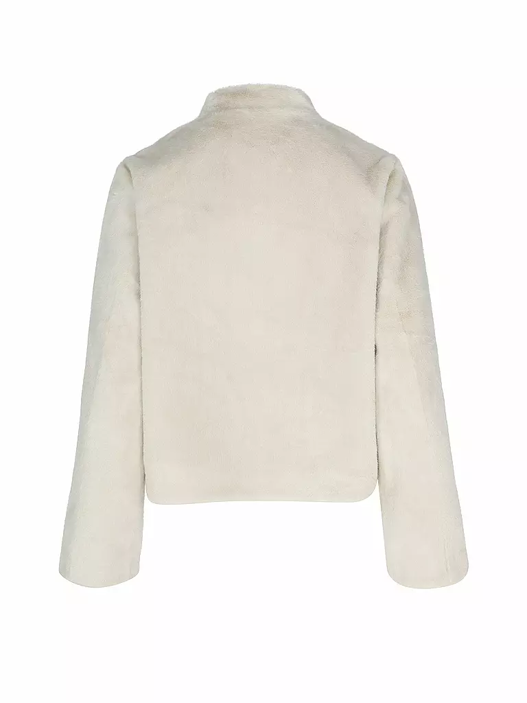 PRIDE TO BE Jacke in Felloptik DANJA creme