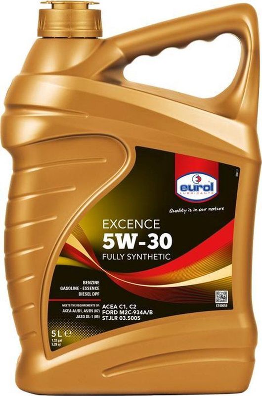 Eurol - Excence 5W30 - Motorolie - Volsynthetisch - 5L