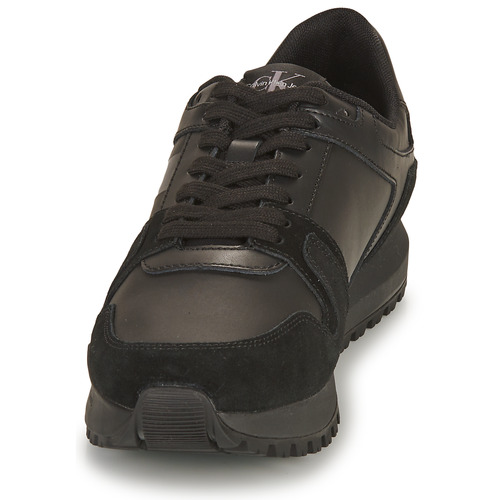 Calvin Klein Jeans - TOOTHY RUN LACEUP LOW LTH MIX Negro